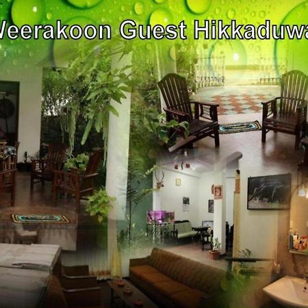 Weerakoon Guest Apartment Hikkaduwa Bagian luar foto